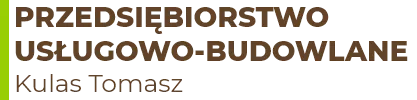Przedsiębiorstwo usługowo-budowlane Kulas Tomasz - logo